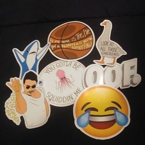 VINE/MEME Stickers Lot of 7